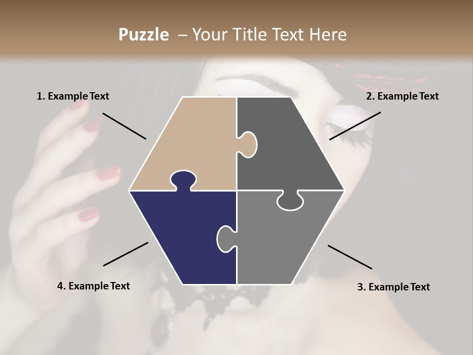 Vintage Female Show PowerPoint Template