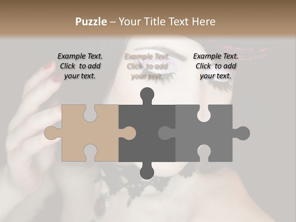 Vintage Female Show PowerPoint Template