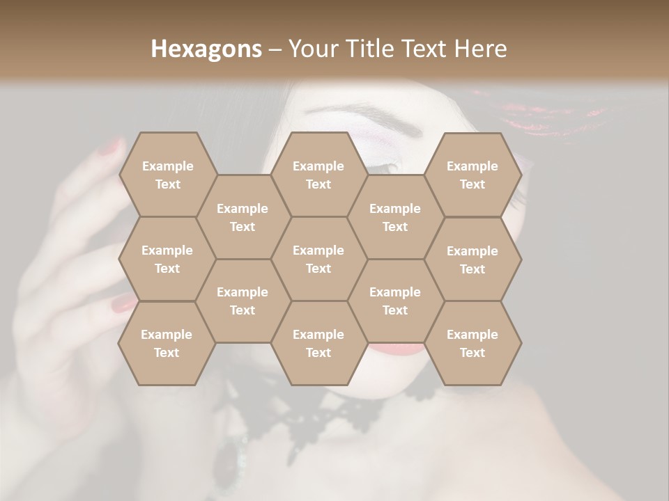 Vintage Female Show PowerPoint Template