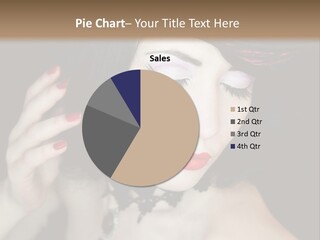 Vintage Female Show PowerPoint Template