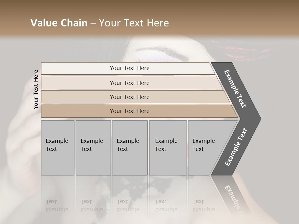 Vintage Female Show PowerPoint Template