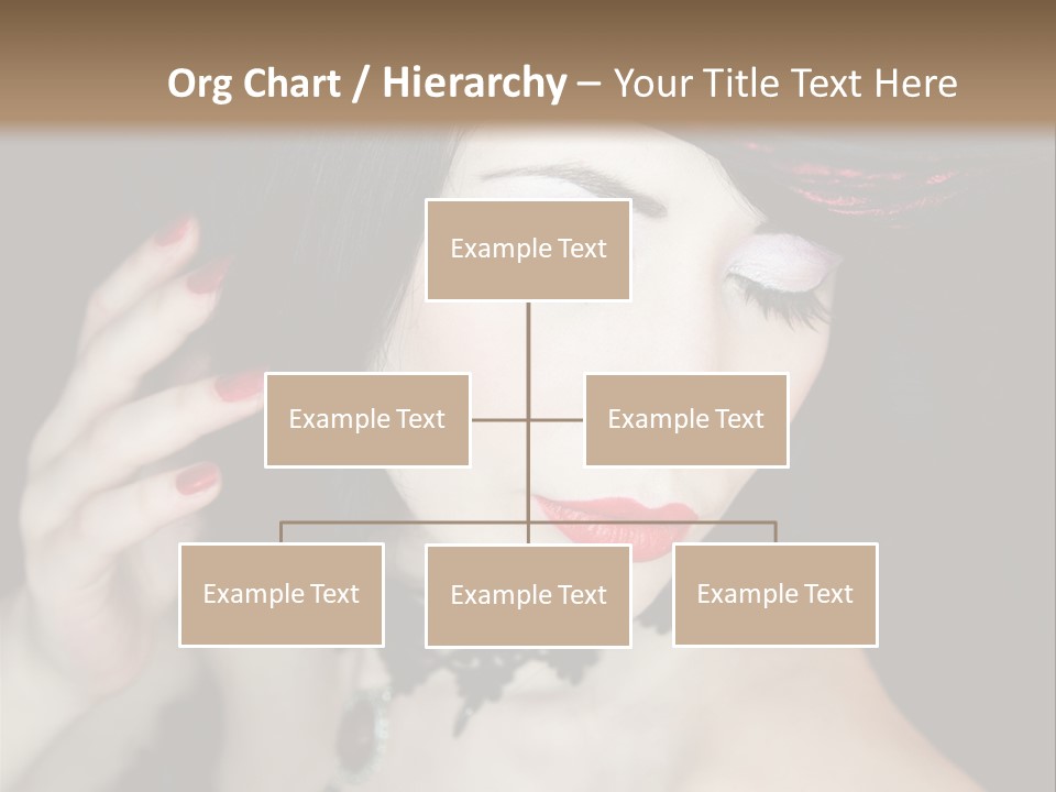 Vintage Female Show PowerPoint Template