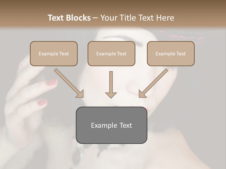 Vintage Female Show PowerPoint Template
