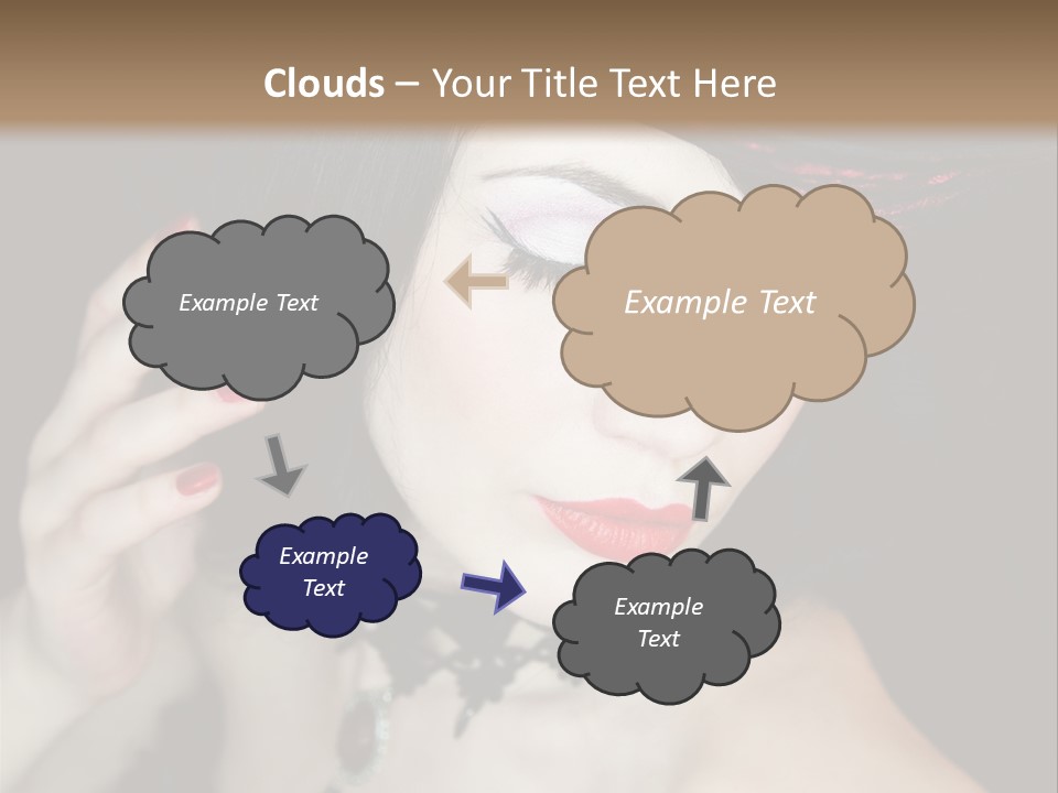 Vintage Female Show PowerPoint Template