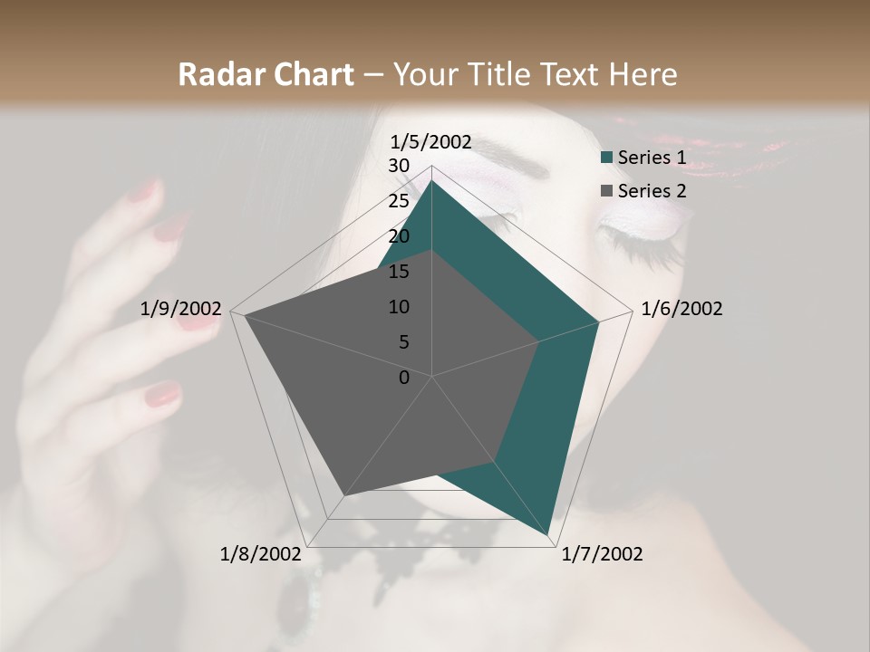 Vintage Female Show PowerPoint Template