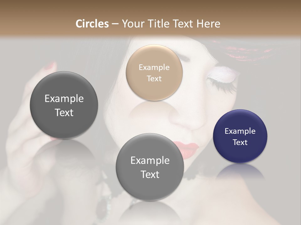 Vintage Female Show PowerPoint Template