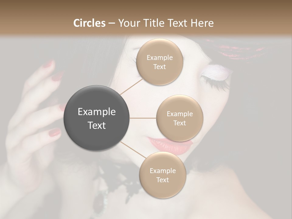 Vintage Female Show PowerPoint Template