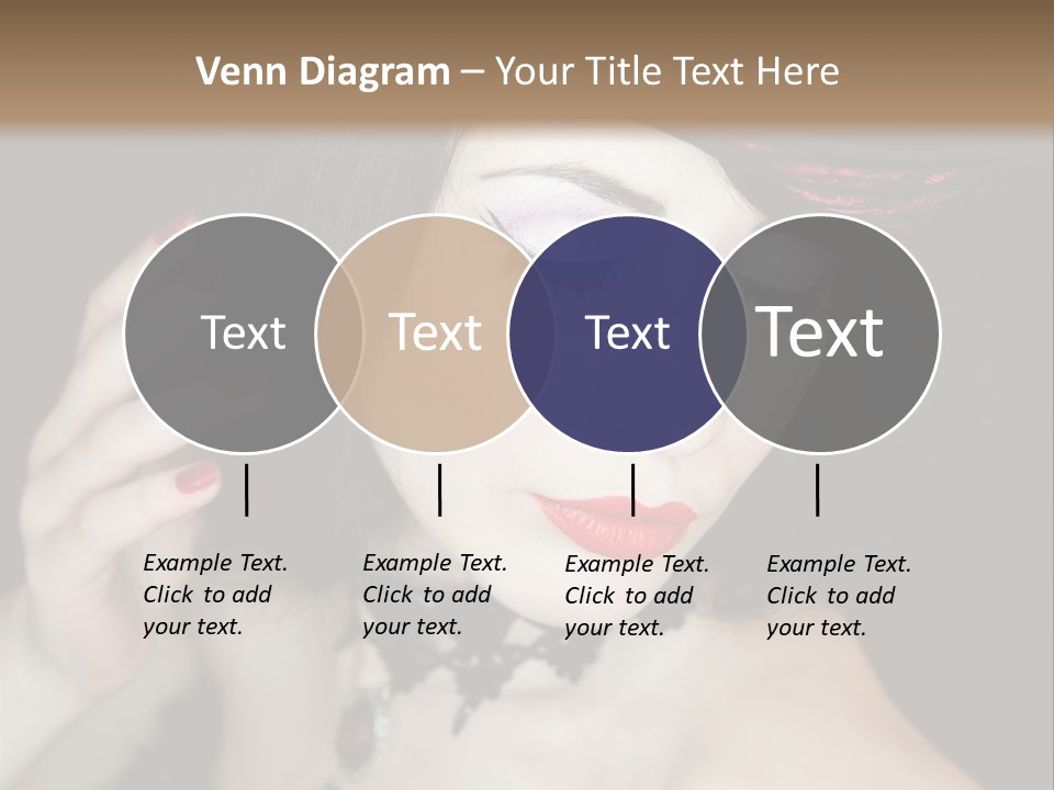 Vintage Female Show PowerPoint Template