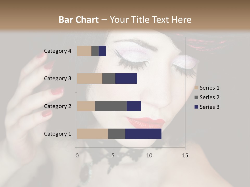 Vintage Female Show PowerPoint Template