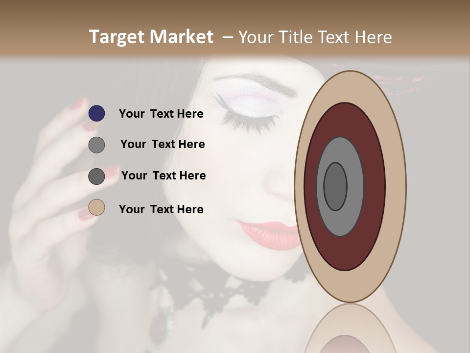Vintage Female Show PowerPoint Template