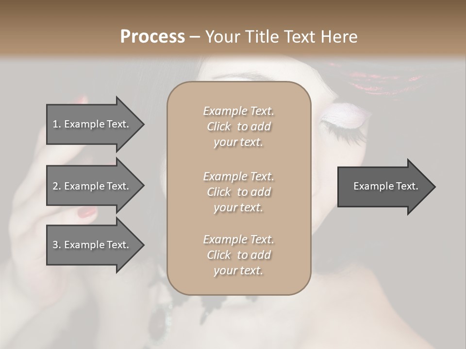 Vintage Female Show PowerPoint Template