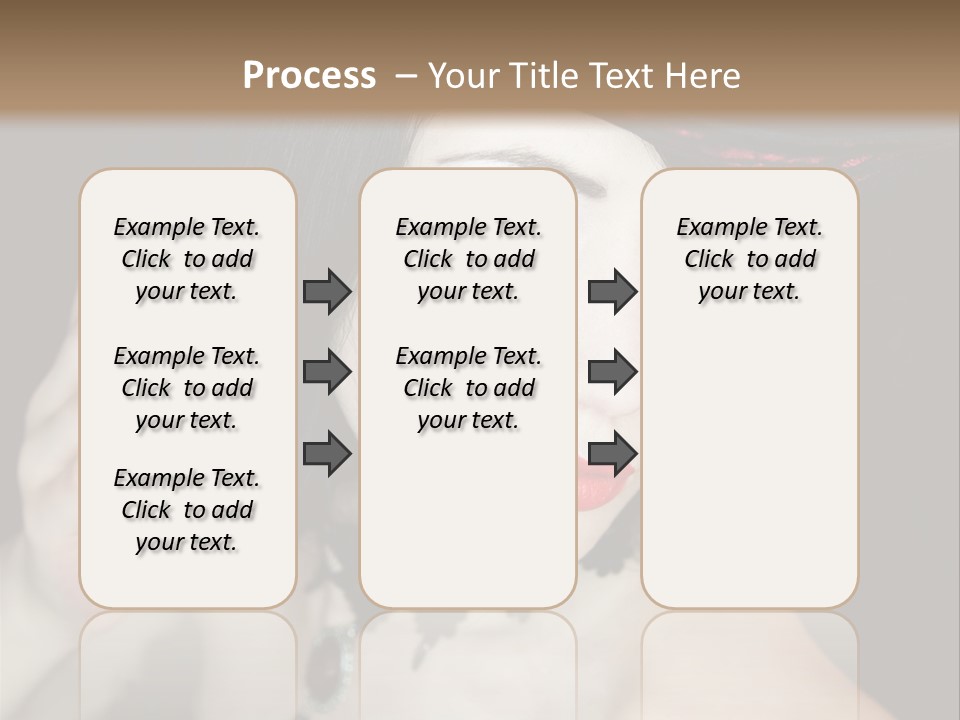 Vintage Female Show PowerPoint Template
