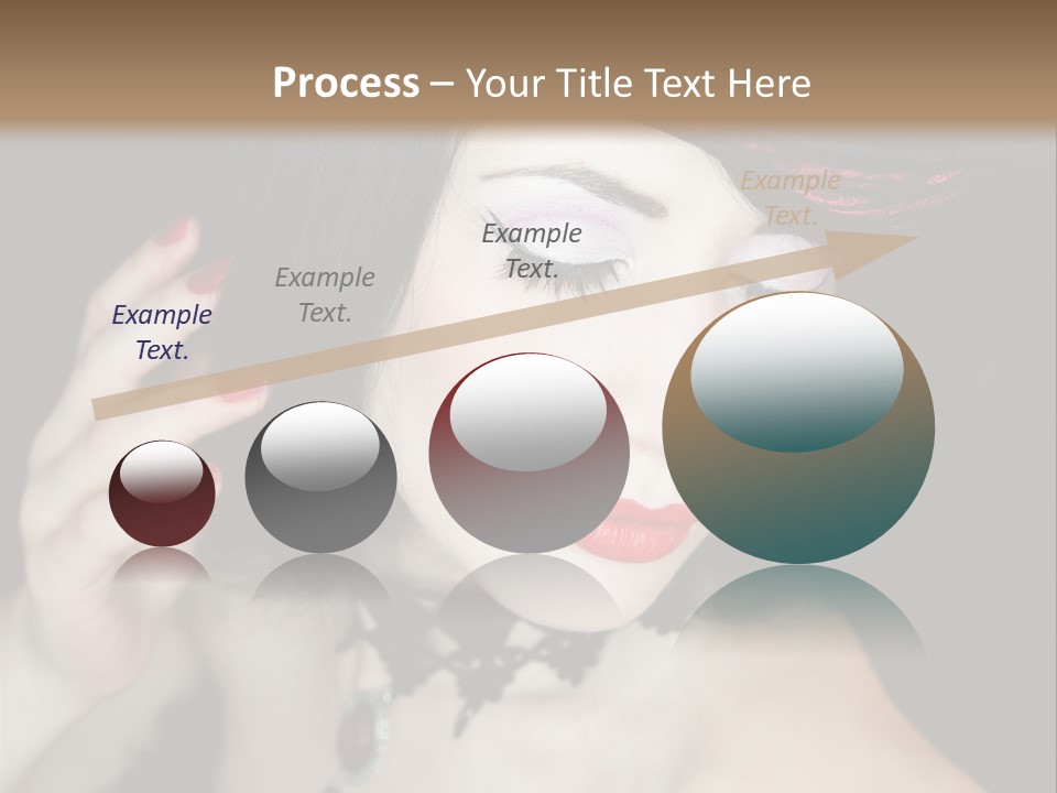 Vintage Female Show PowerPoint Template