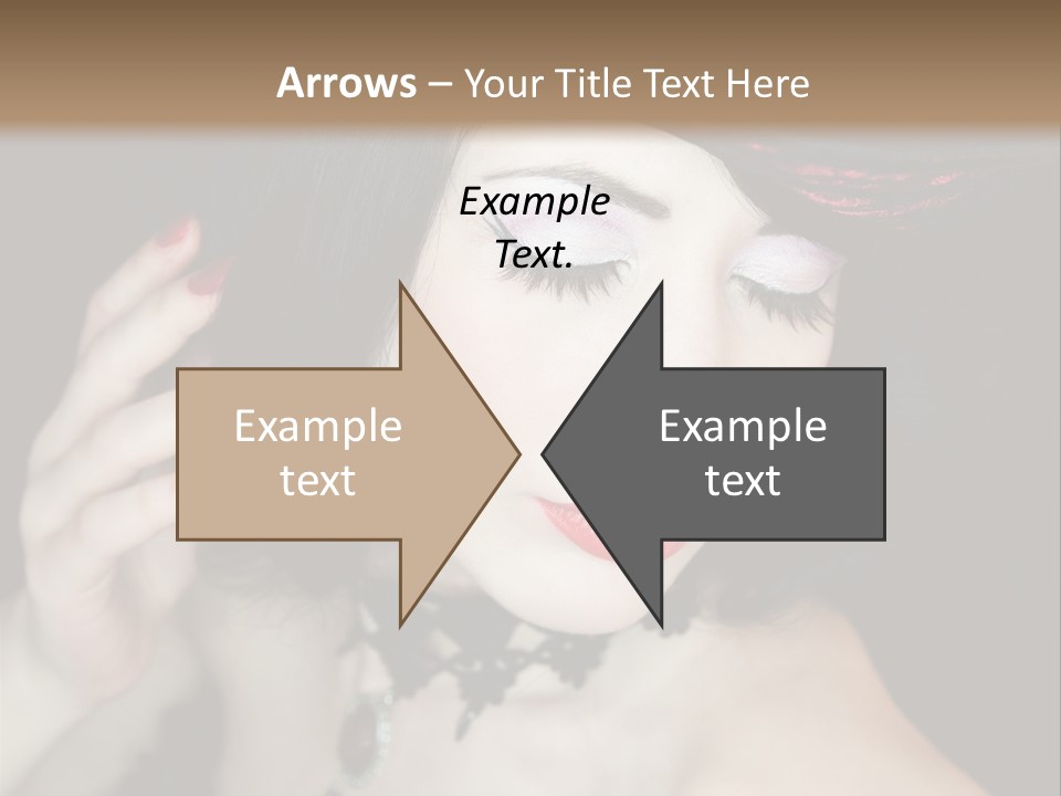 Vintage Female Show PowerPoint Template