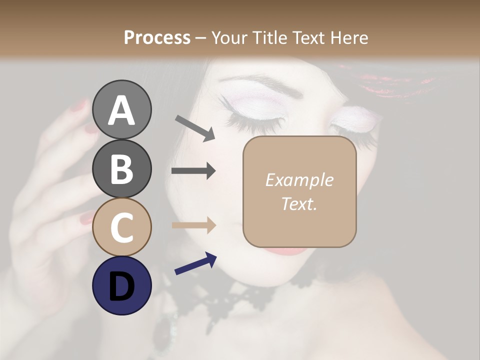 Vintage Female Show PowerPoint Template