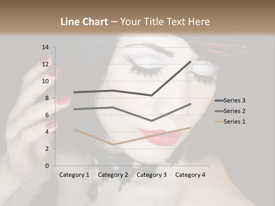 Vintage Female Show PowerPoint Template