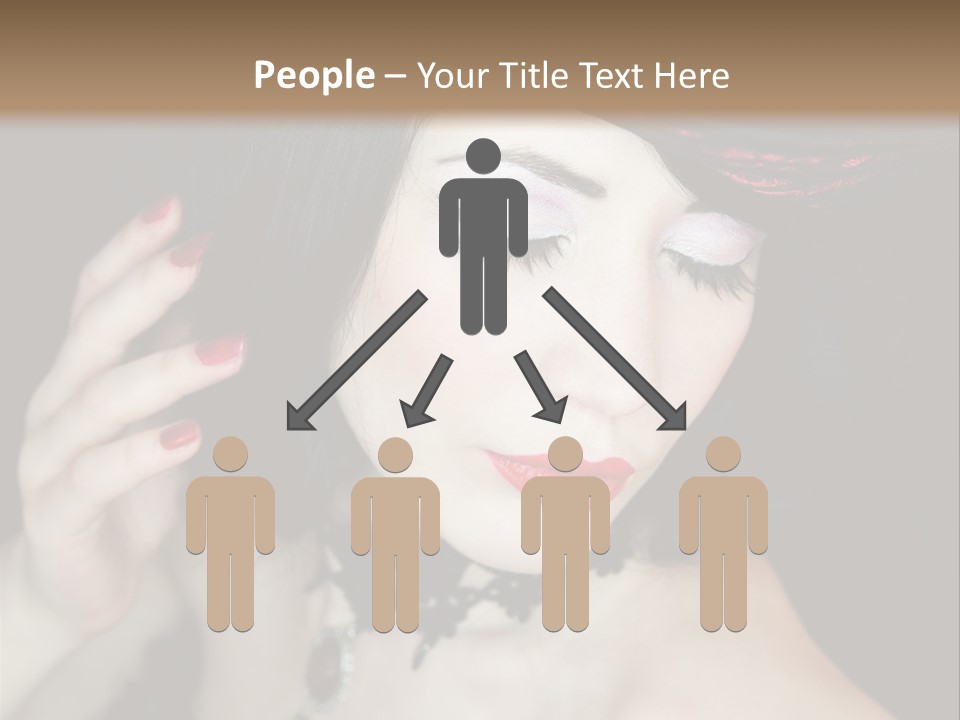 Vintage Female Show PowerPoint Template