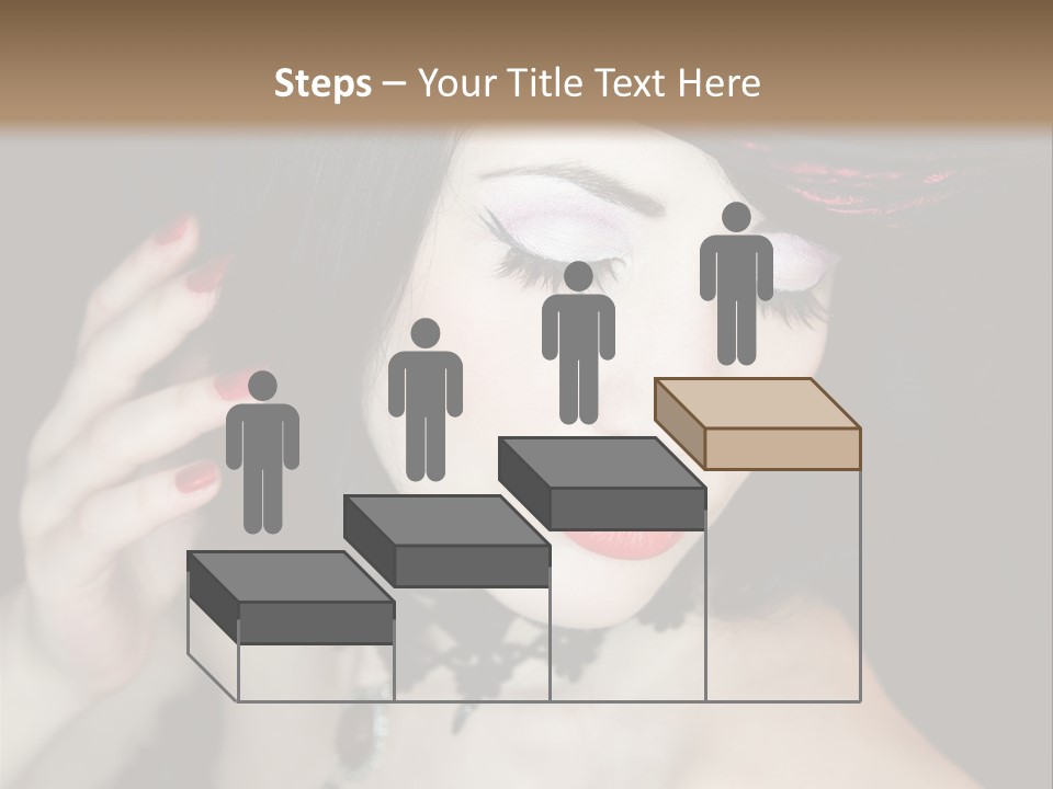Vintage Female Show PowerPoint Template