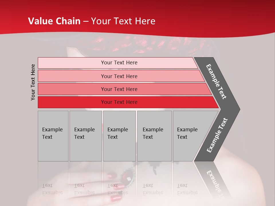 Fetish Dancer Burlesque PowerPoint Template