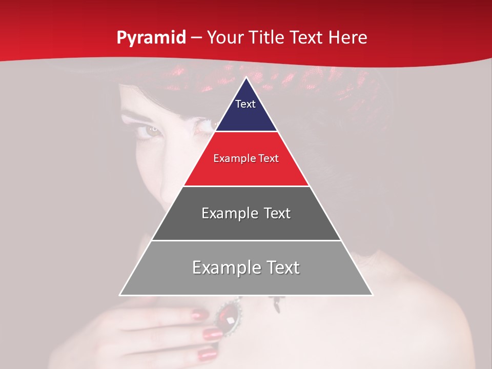 Fetish Dancer Burlesque PowerPoint Template