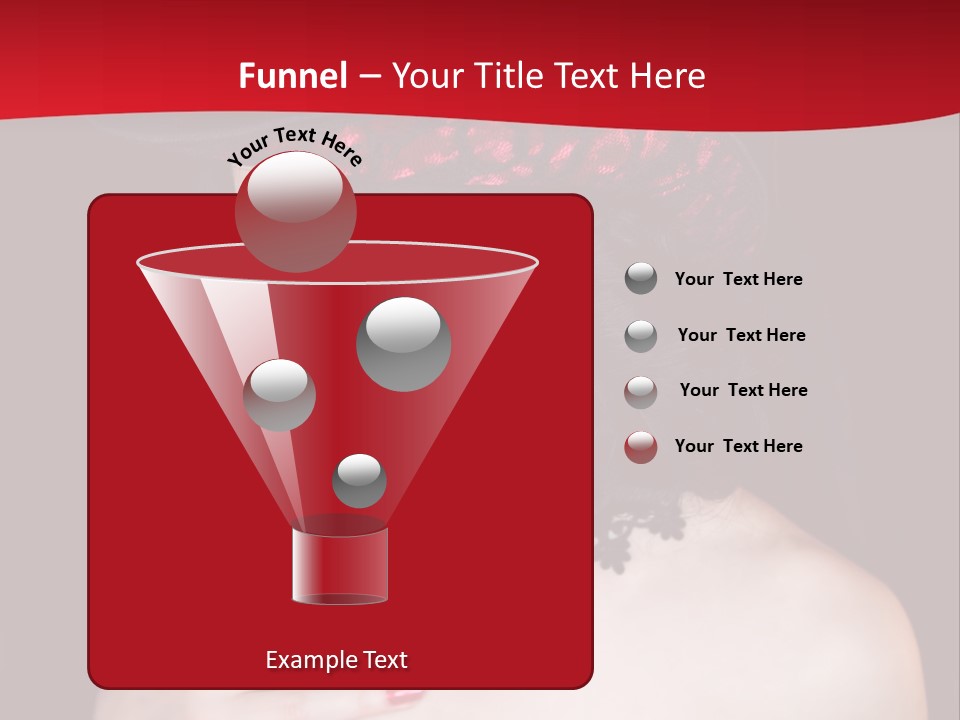 Fetish Dancer Burlesque PowerPoint Template