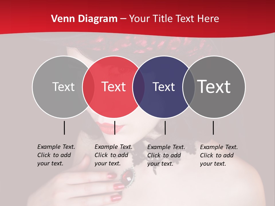 Fetish Dancer Burlesque PowerPoint Template