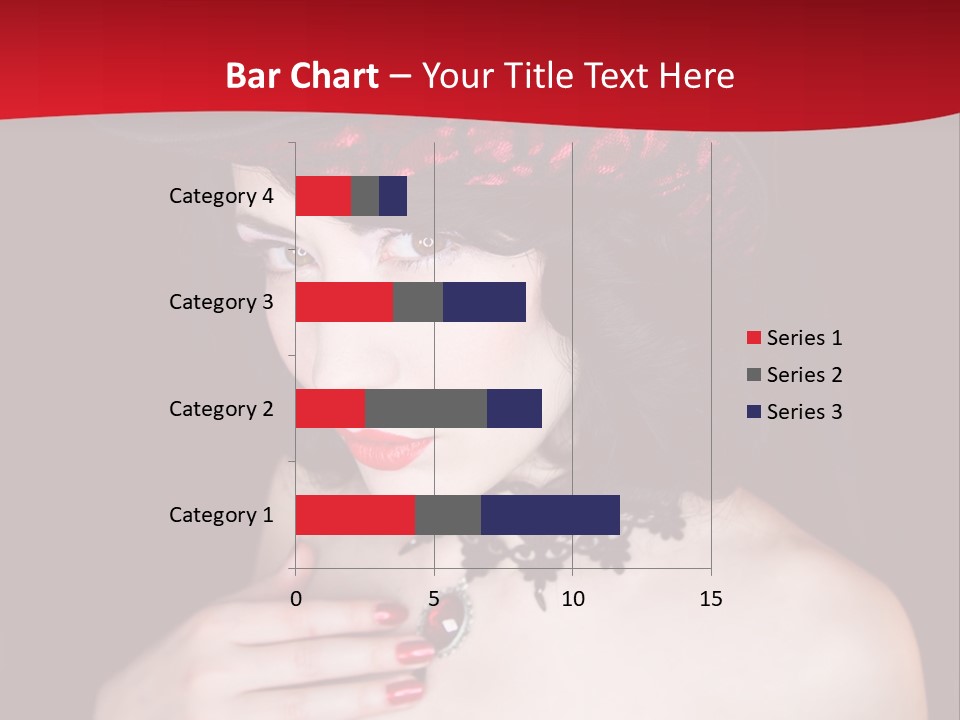 Fetish Dancer Burlesque PowerPoint Template