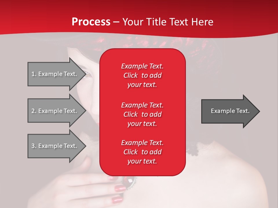 Fetish Dancer Burlesque PowerPoint Template