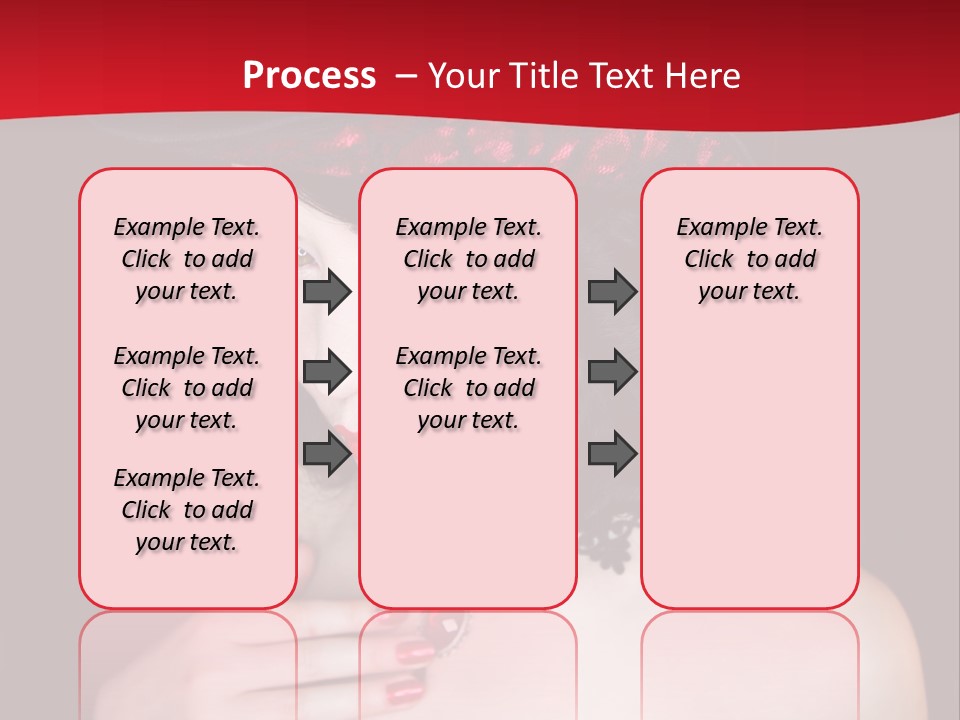 Fetish Dancer Burlesque PowerPoint Template