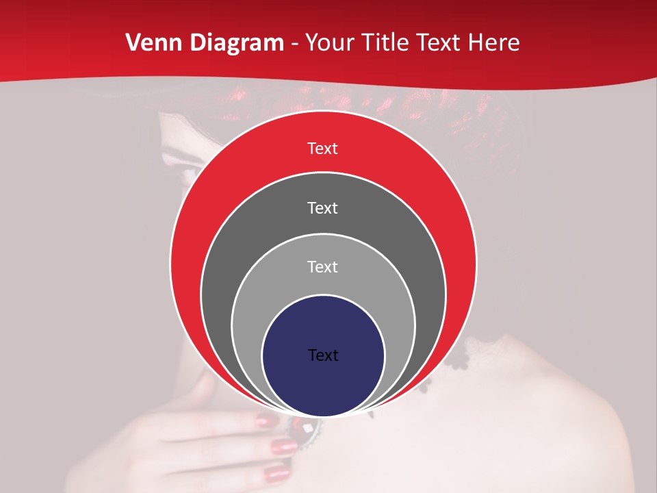 Fetish Dancer Burlesque PowerPoint Template