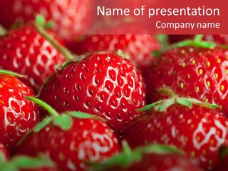 Food Red Delicious PowerPoint Template