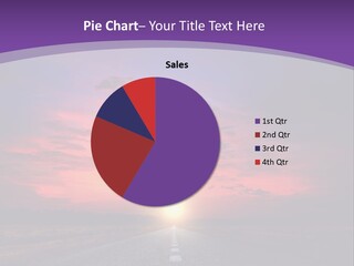 Perspective Journey Freeway PowerPoint Template