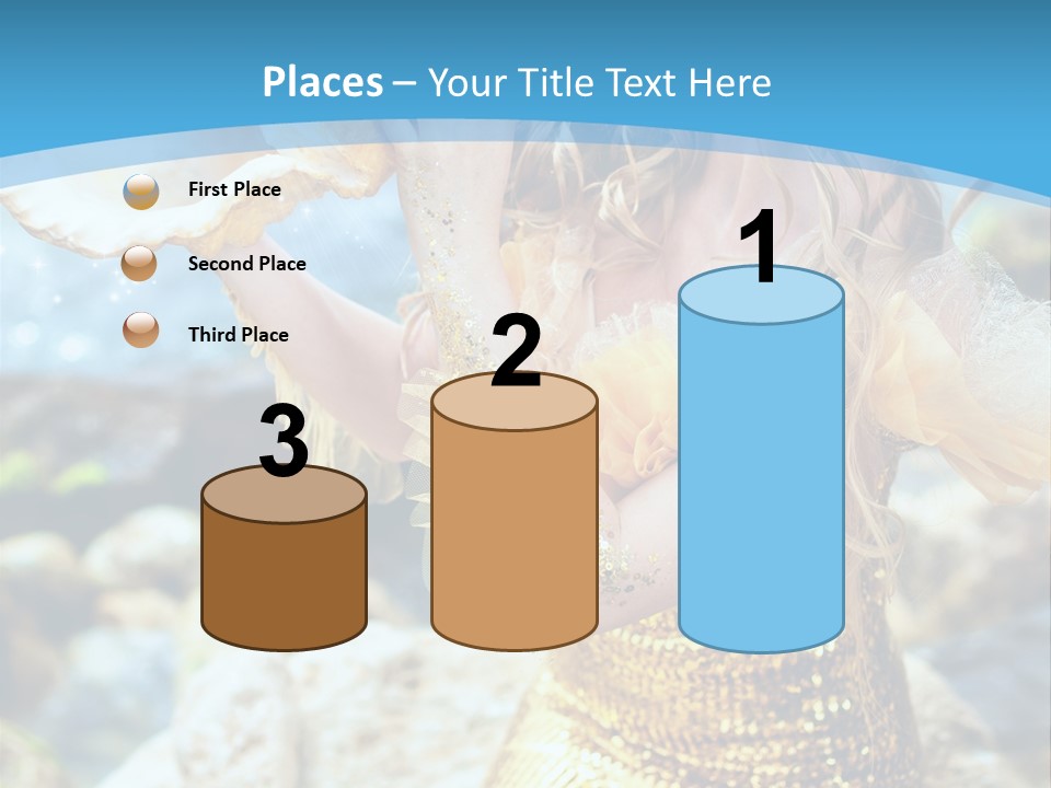 Girl Beautiful Dream PowerPoint Template