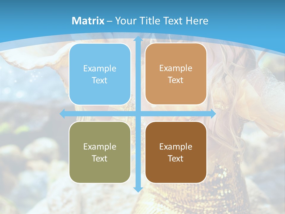 Girl Beautiful Dream PowerPoint Template