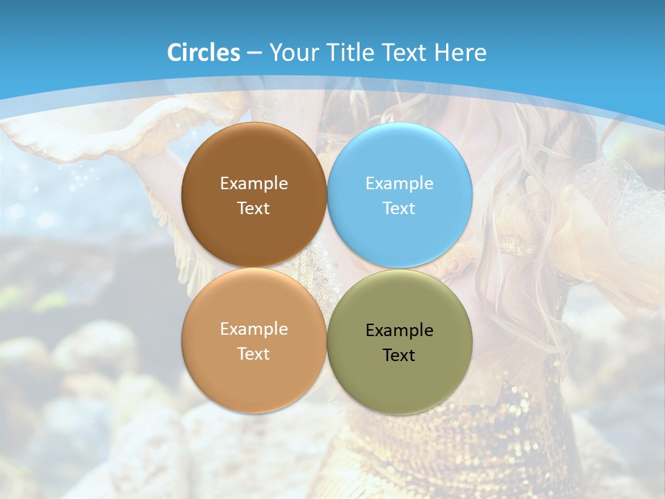 Girl Beautiful Dream PowerPoint Template