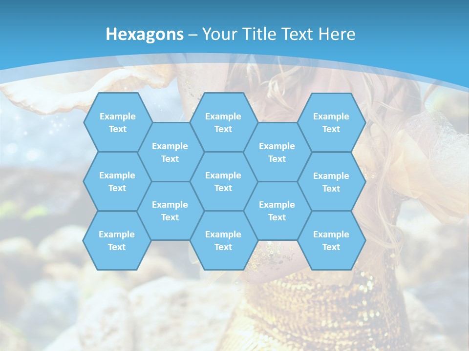 Girl Beautiful Dream PowerPoint Template