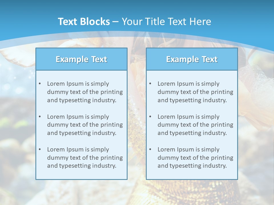 Girl Beautiful Dream PowerPoint Template