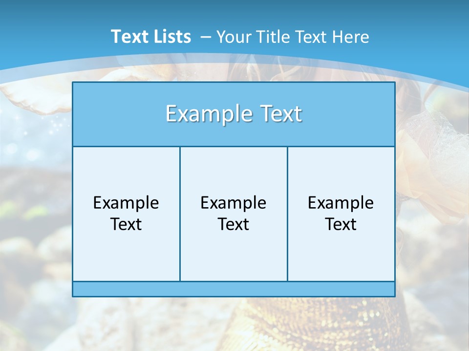 Girl Beautiful Dream PowerPoint Template