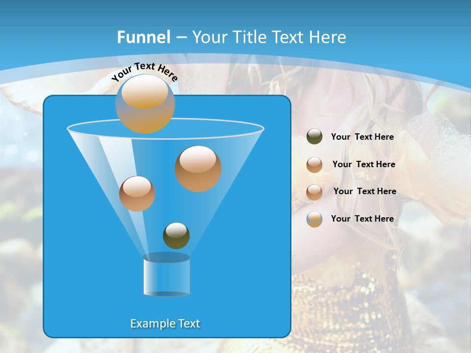 Girl Beautiful Dream PowerPoint Template