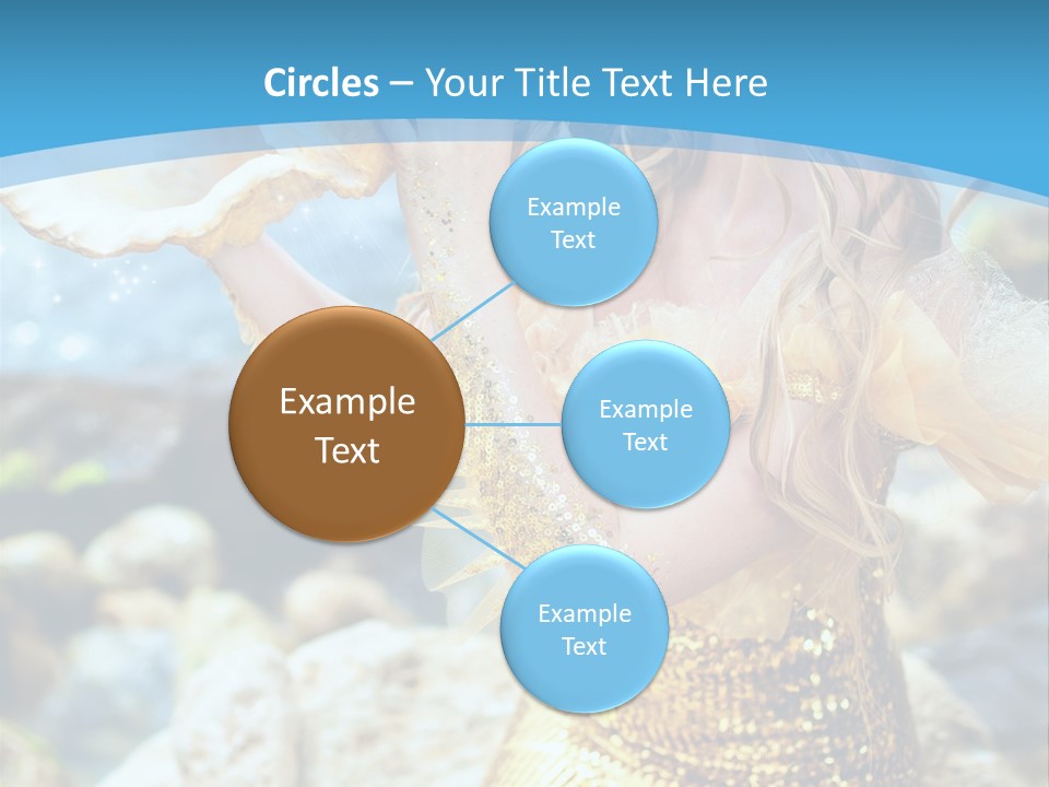 Girl Beautiful Dream PowerPoint Template