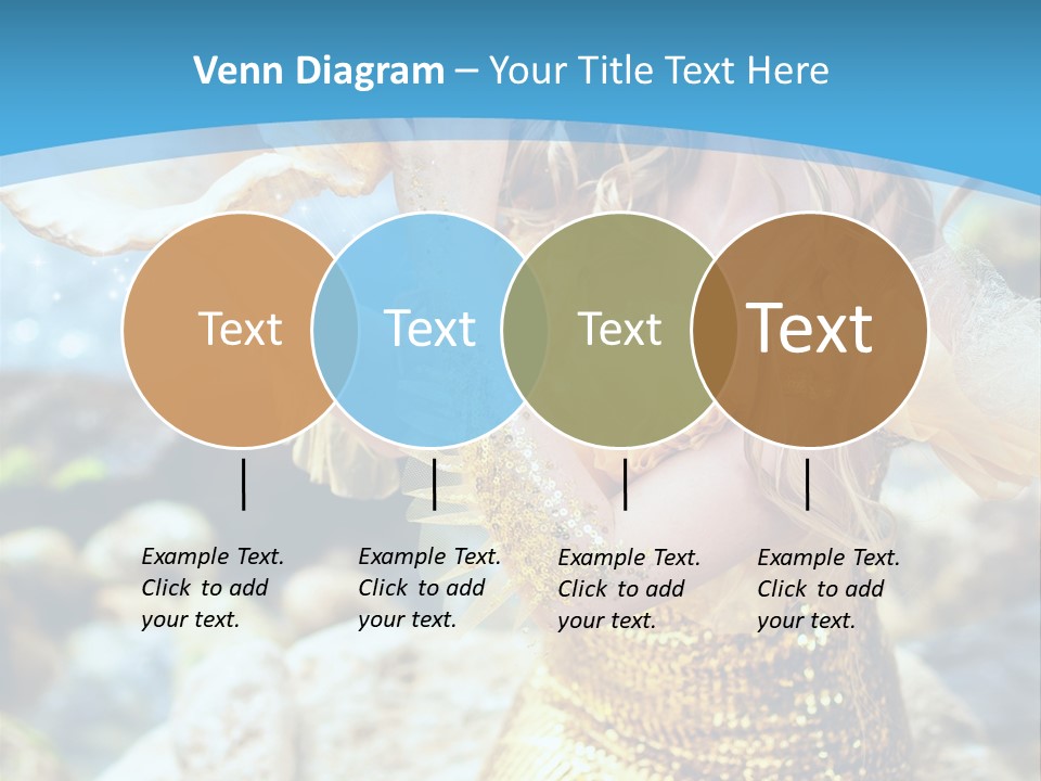 Girl Beautiful Dream PowerPoint Template