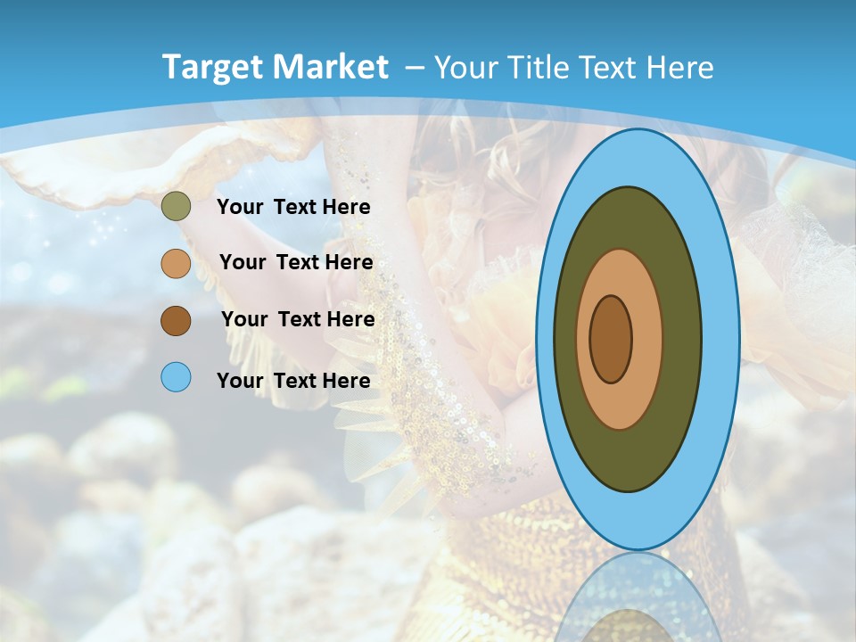 Girl Beautiful Dream PowerPoint Template