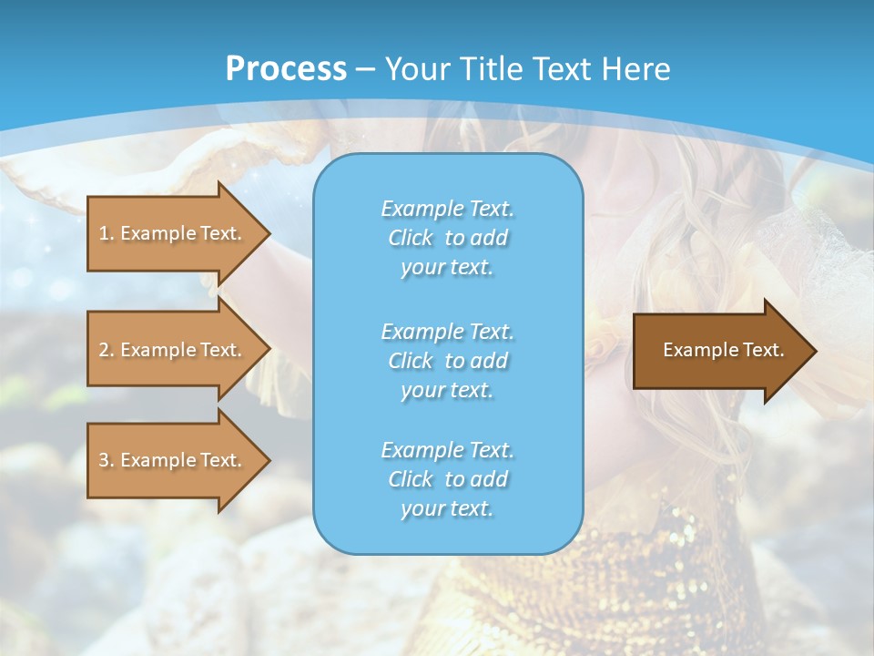 Girl Beautiful Dream PowerPoint Template