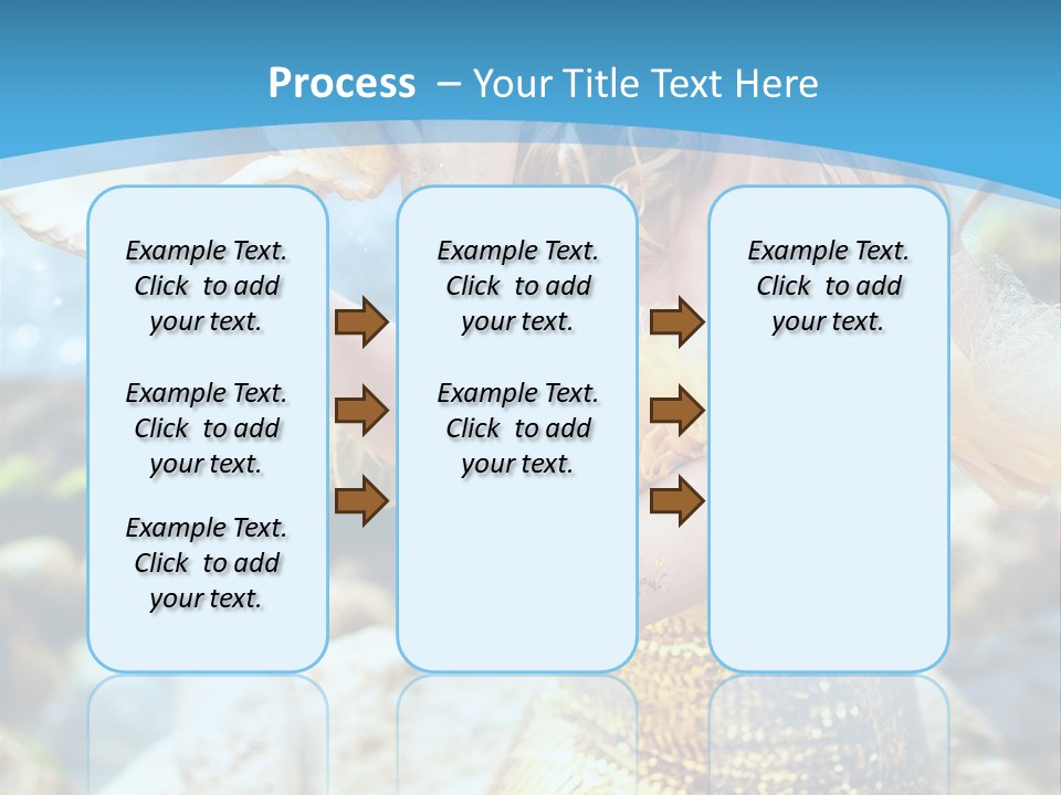 Girl Beautiful Dream PowerPoint Template