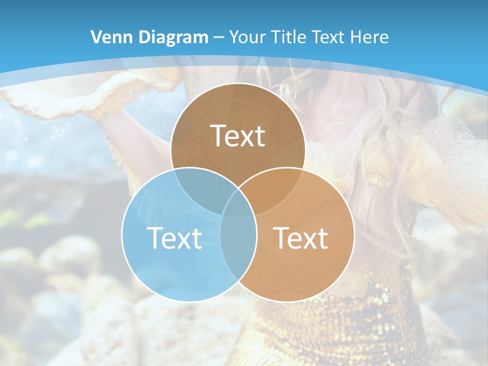 Girl Beautiful Dream PowerPoint Template