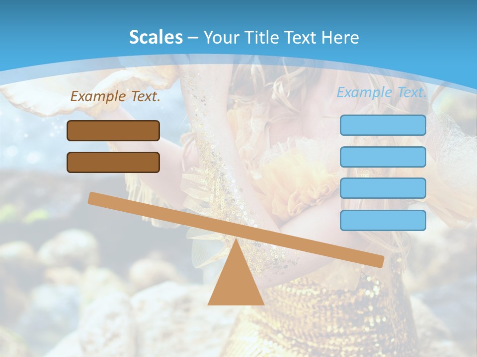 Girl Beautiful Dream PowerPoint Template