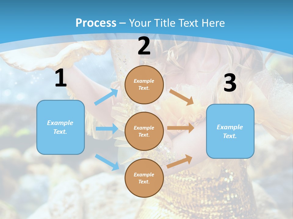 Girl Beautiful Dream PowerPoint Template