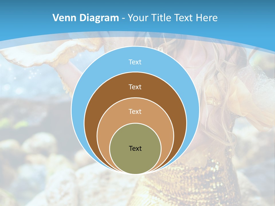 Girl Beautiful Dream PowerPoint Template