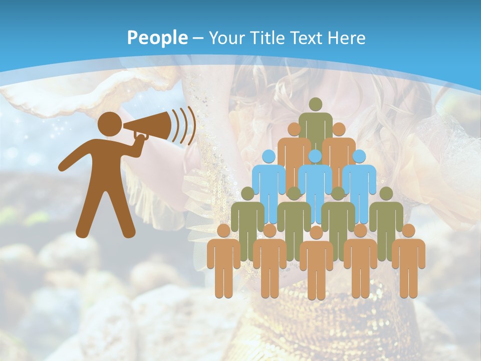 Girl Beautiful Dream PowerPoint Template