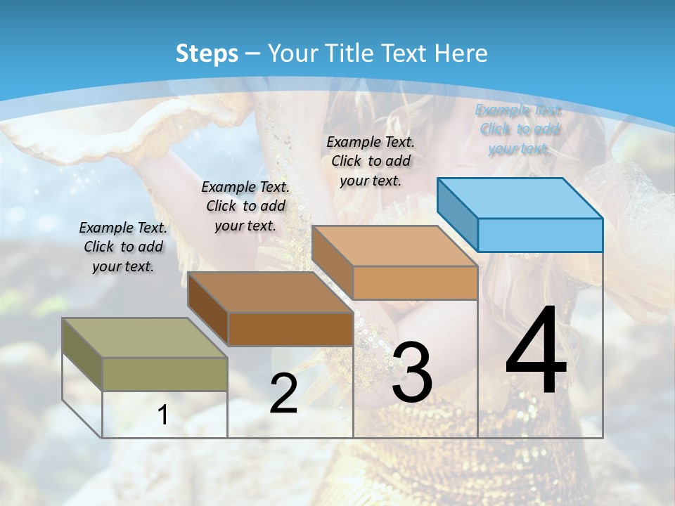 Girl Beautiful Dream PowerPoint Template